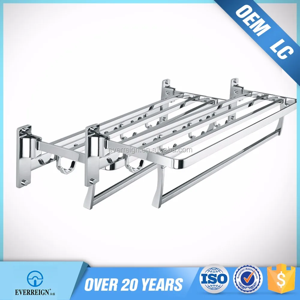 Вешалка для полотенец и Полка для полотенец из цинкового сплава и нержавеющей стали