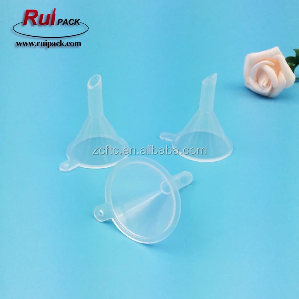 
Plastic PP clear mini funnel/plastic beer funnel/perfume funnel 