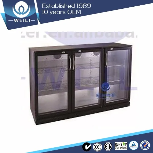 2016 охладитель Пива 3 двери охладитель напитков для Продажи