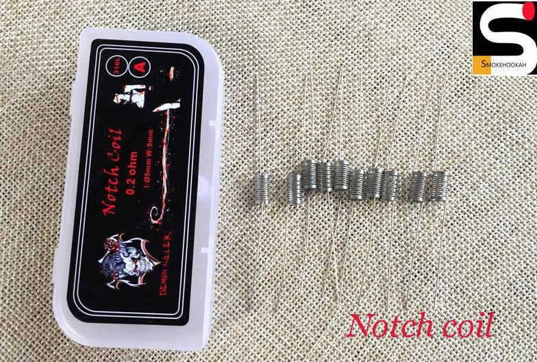 wholesale Vape notch coil ss316 0.2ohm resistance in stock