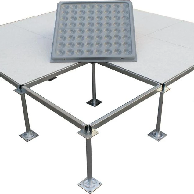 Steel raised access floor supplier antistatic
