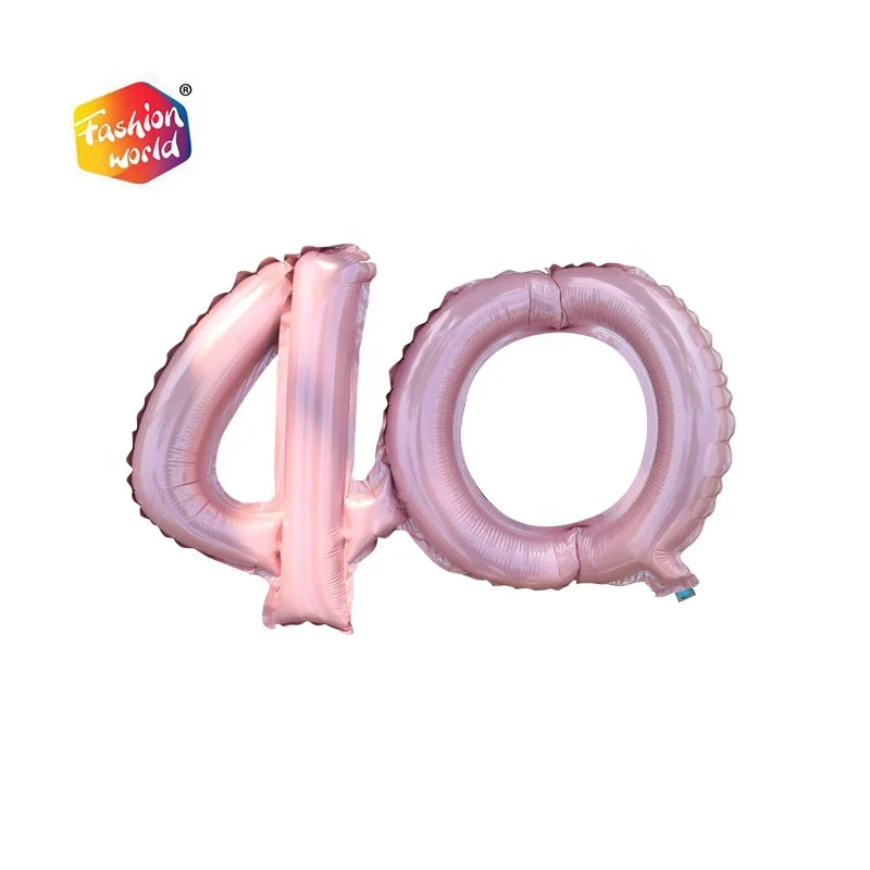 
Wholesale aluminium number foil advertising balloon 