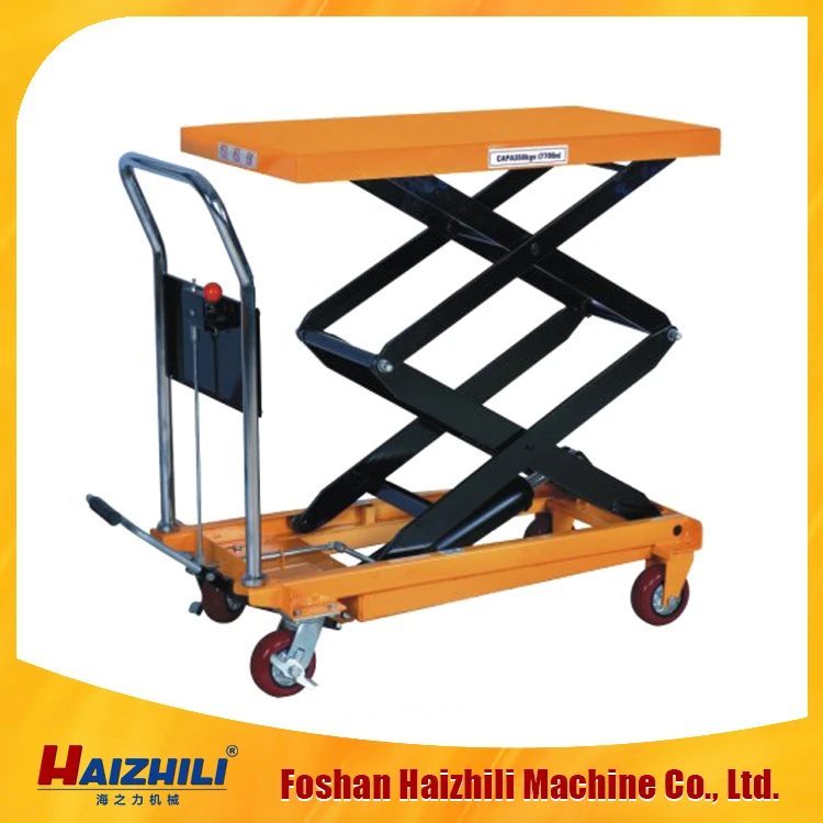 Китайский известный бренд Haizhili лучшее качество ручные ножницы подъемной платформой