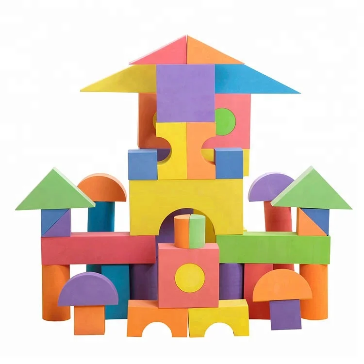 EN 71 ASTM сертификаты новый стиль пластиковые игрушки пены строительные блоки для дома