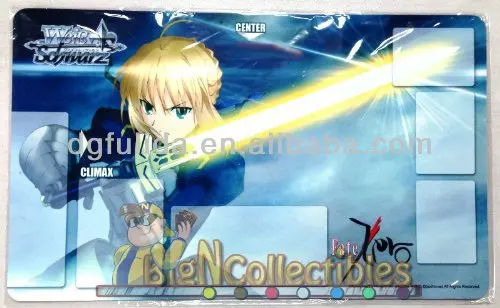 Weiss Schwarz Fate/Zero Limited Edition Saber Rubber Playmat