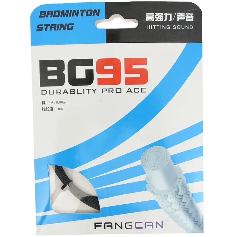 FANGCAN Flexibility Durable 30 Lbs Strings 0.68mm Badminton Racket String BG95 (872551884)