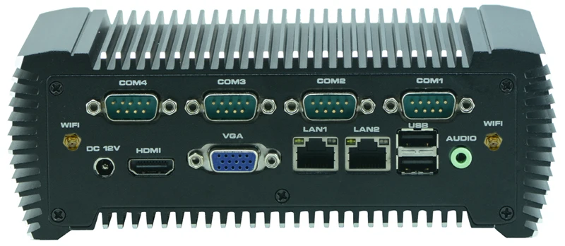 Безвентиляторный промышленный мини-пк Intel Atom N2600/N2800 двухъядерный ПРОЦЕССОР