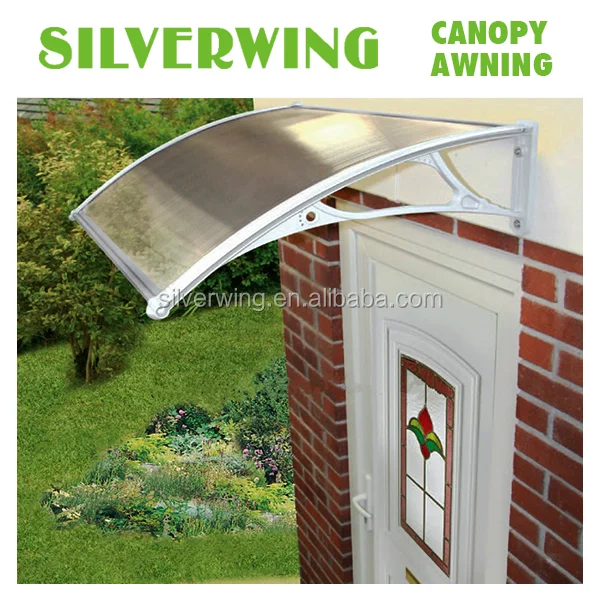 
Engineering Plastic bracket polycarbonate entrance canopy for front door or window 