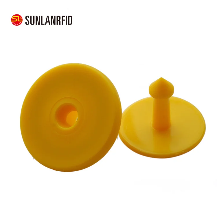 Free Sample NFC RFID Animal Ear Tags for Pig/Cattle/Cow/Sheep Animal Control