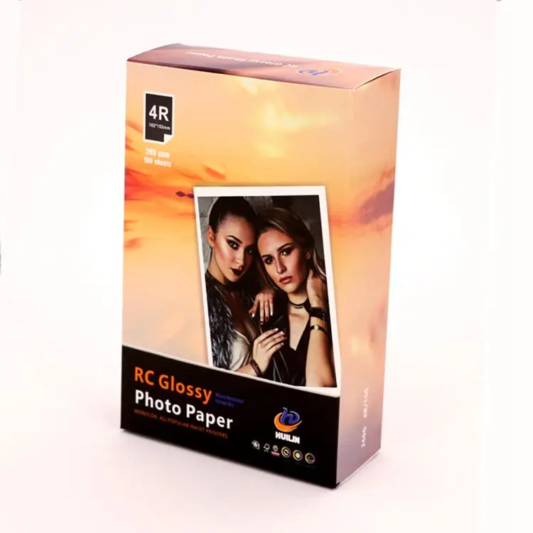 Factory Supply Hot Selling Water Resistant Fast Dry Full Color 115g A4 Glossy Photo Paper/Inkjet Photo Paper