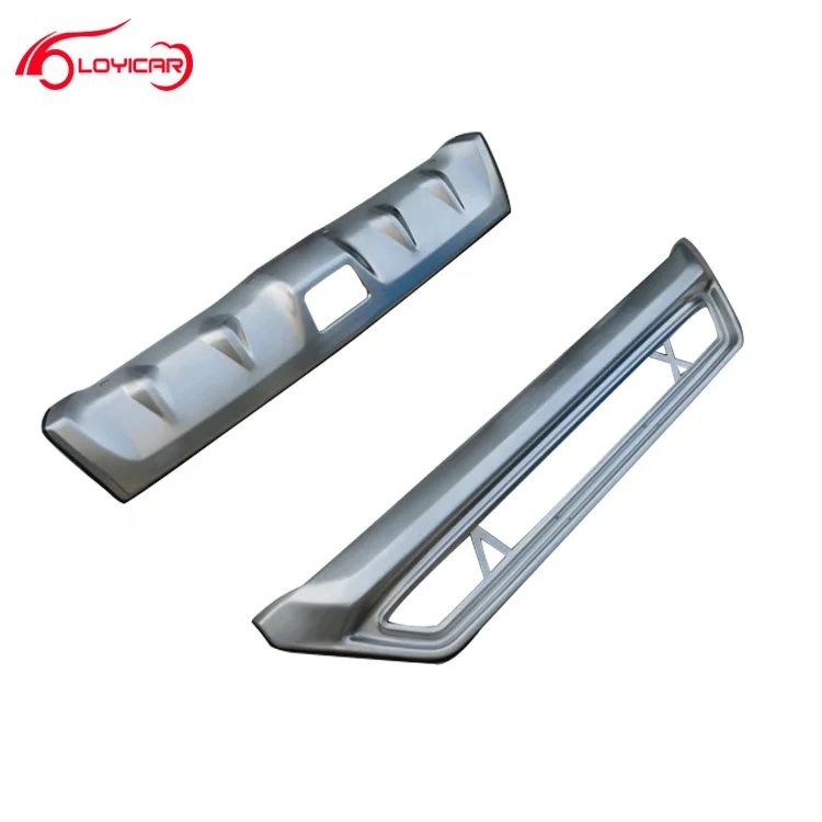 Защитная противоскользящая пластина для переднего и заднего бампера из нержавеющей стали 304 для Sabru XV 2012-2017