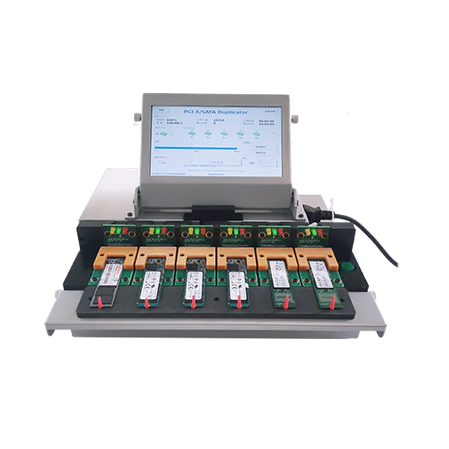 
PCIe interface duplicator, 1to 5 ports copier, PE-1051e copy machine 