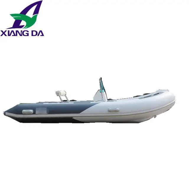 Rigid  Inflatable Fiberglass  Rib boat with outboard motor