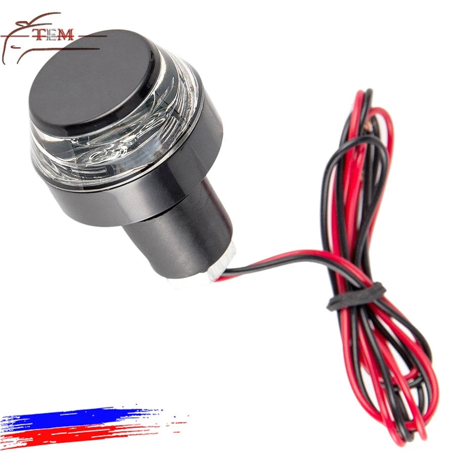 Руле велосипеда свет светодиодные фары для мотоцикла harley для руля велосипеда байка для Включите свет сигнал поворота света безопасности