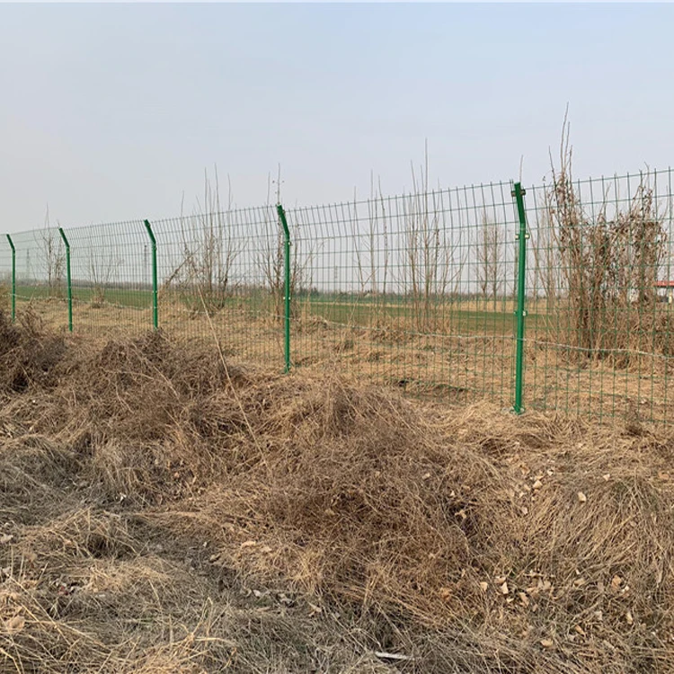 bilateral fence wire mesh galvanized chain link fence