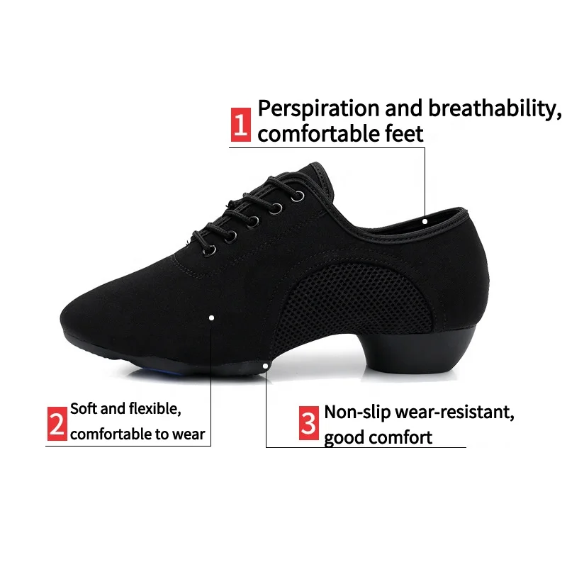 Нейтральные туфли для джазовых танцев, туфли из ткани Оксфорд с мягкой подошвой, высококачественные туфли для джазовых танцев, кроссовки