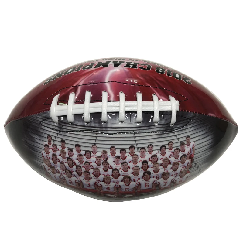 manufacture directly customized official american football ball photo  printing