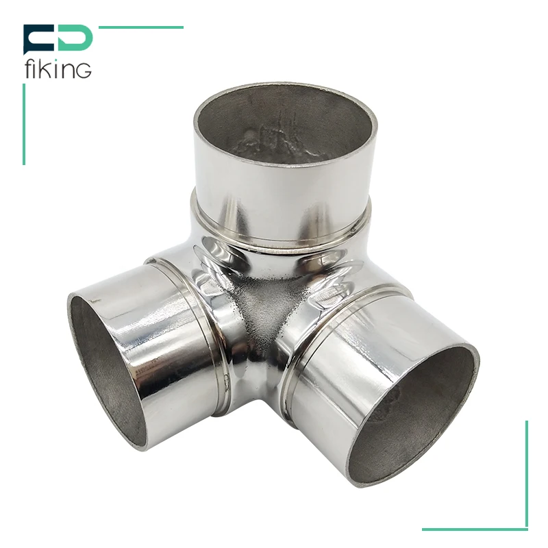 Elbow Folding Stair Tubular Railing Installation