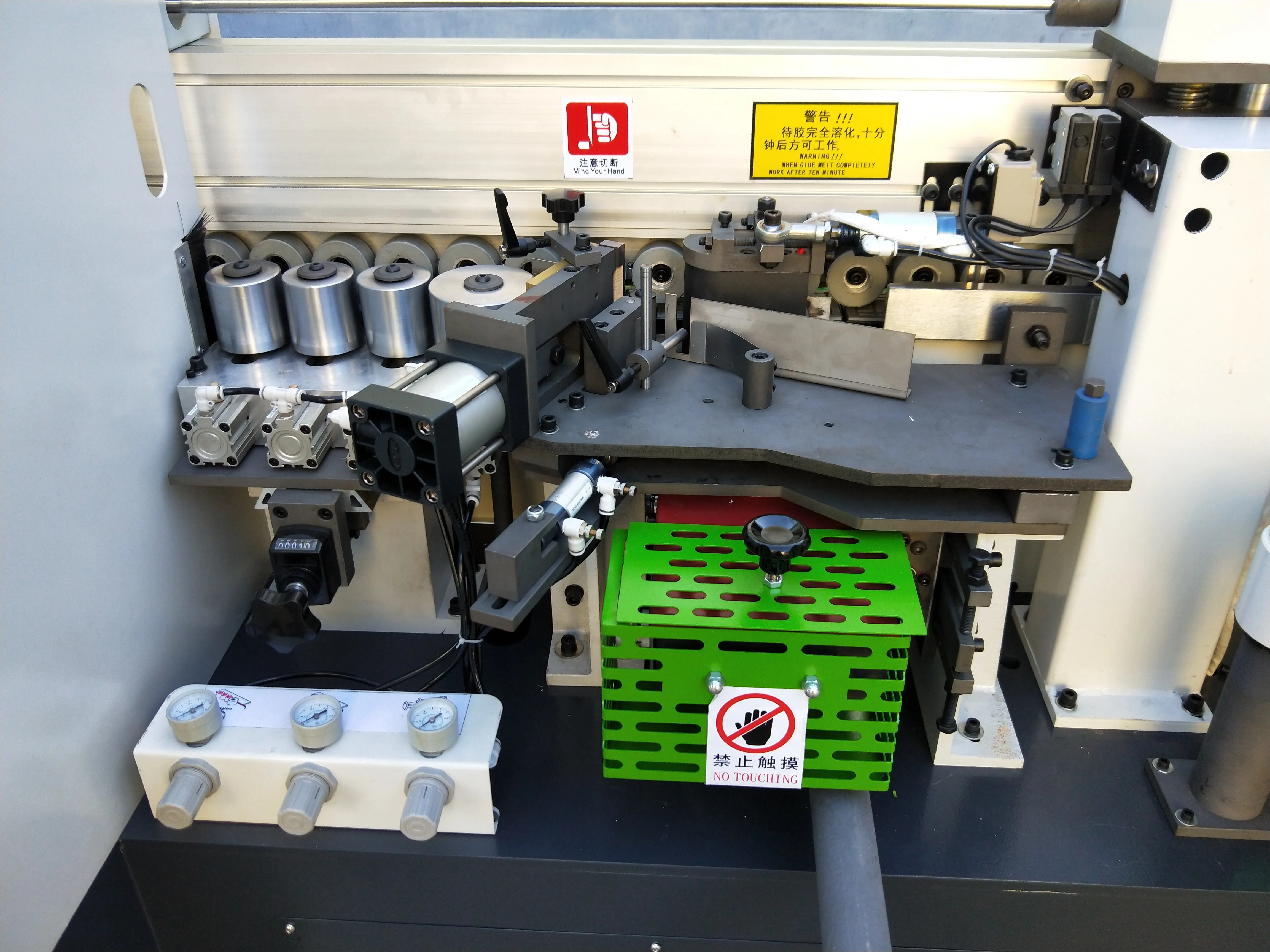 
woodworking machine edge banding machine multiple function pvc mdf automatic edge bander machine 