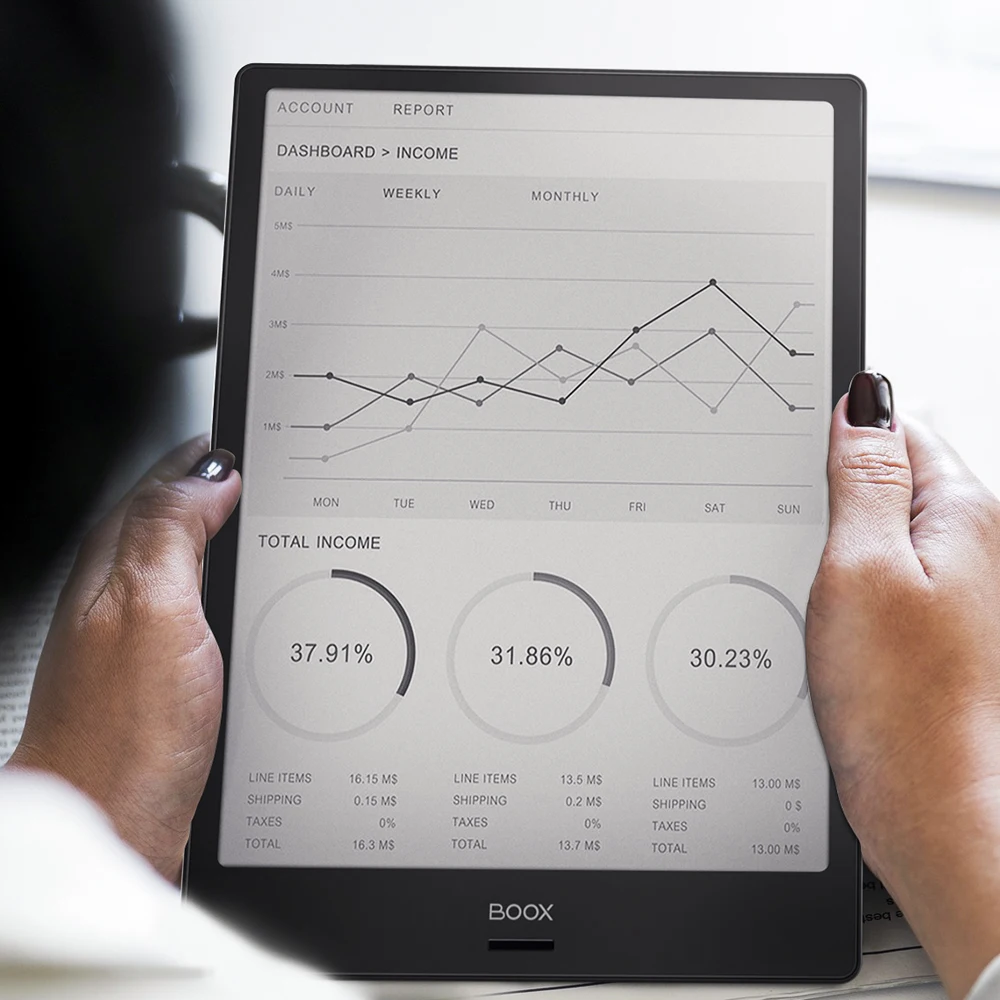 
10.3 inch Boox Note Multi-format Support ebook reader eink tablet 