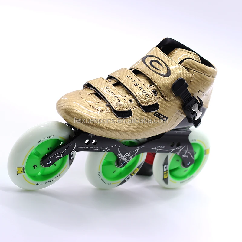 wholesale professional speed inline skates  three wheels shoes with matter wheels