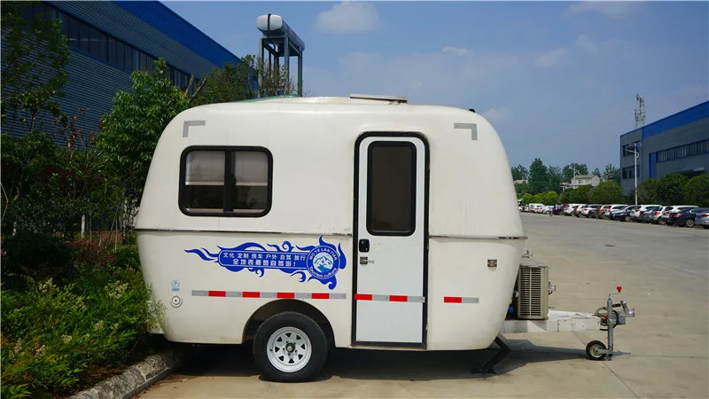 Chinese hot sale customized model RV trailer caravan for sale