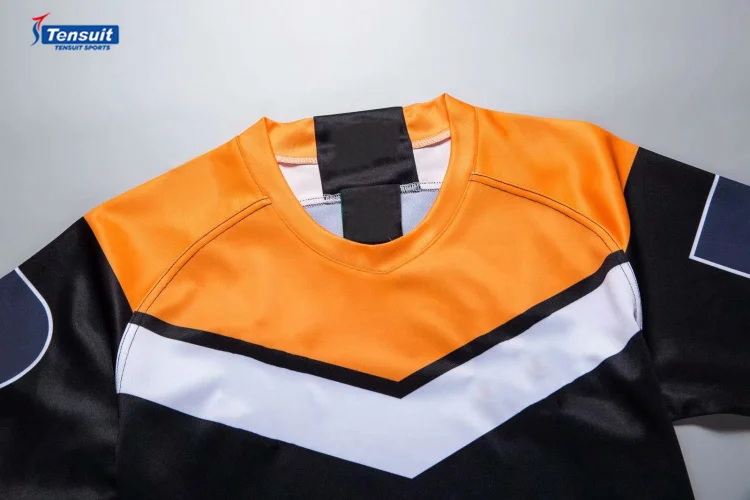 Latest thailand quality Rugby Football Wear Uniform Shirt Jersey