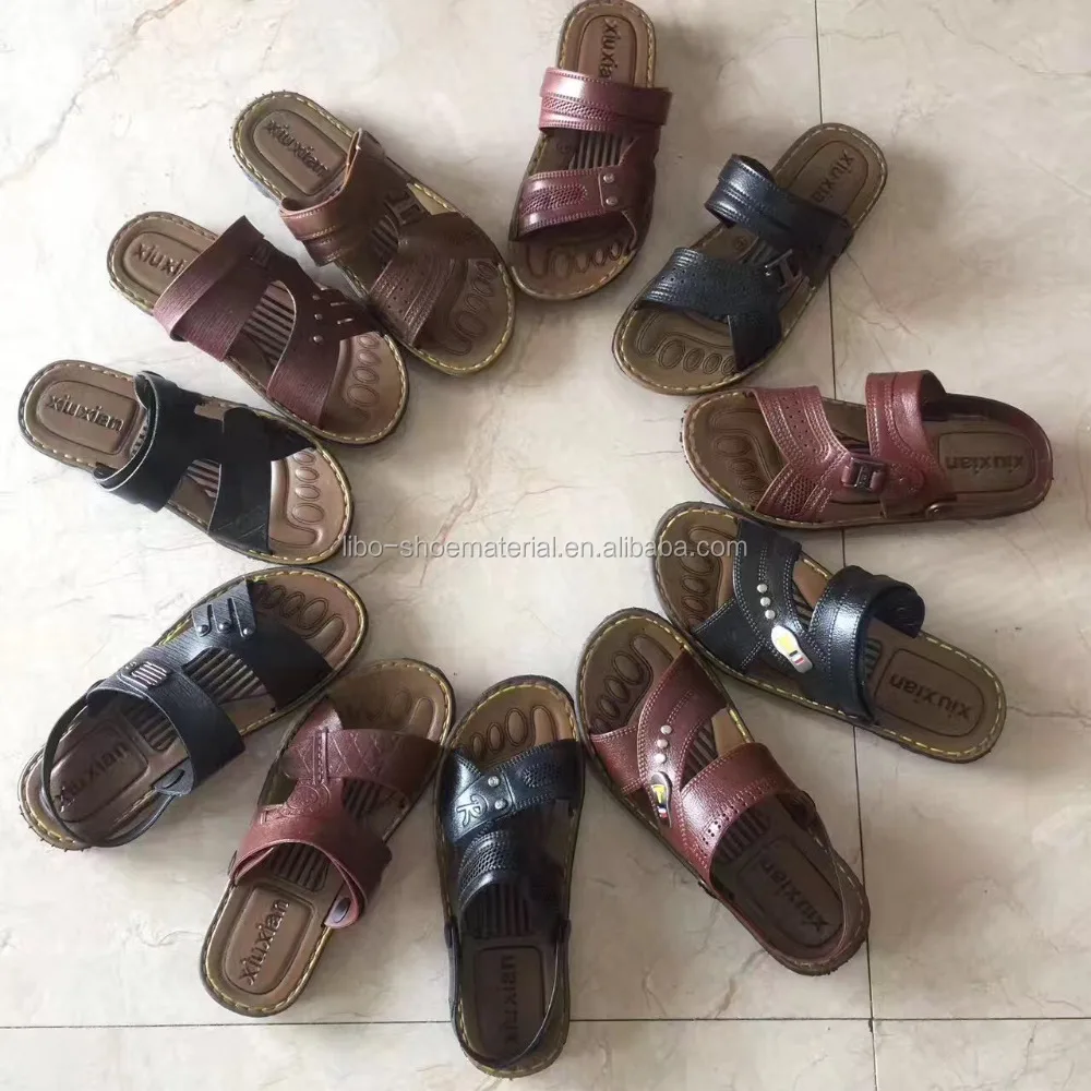 2017 cheapest and high quality stock shoes for Beach Slippers and SANDALS