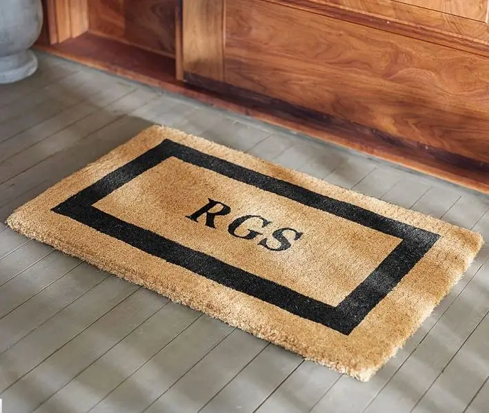 Cocos Cocoa Entry Plain Outdoor Coir Mats