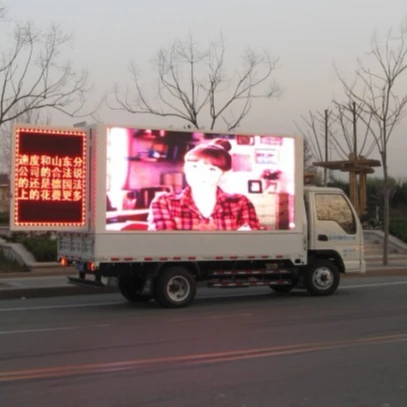 Ph8 Outdoor Full Color Truck Led Display Sign SMD For Advertising Pantalla led