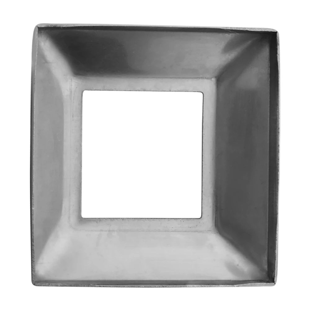 Balcony Rail Fence Post Handrail Base Stainless Steel Plate Cover