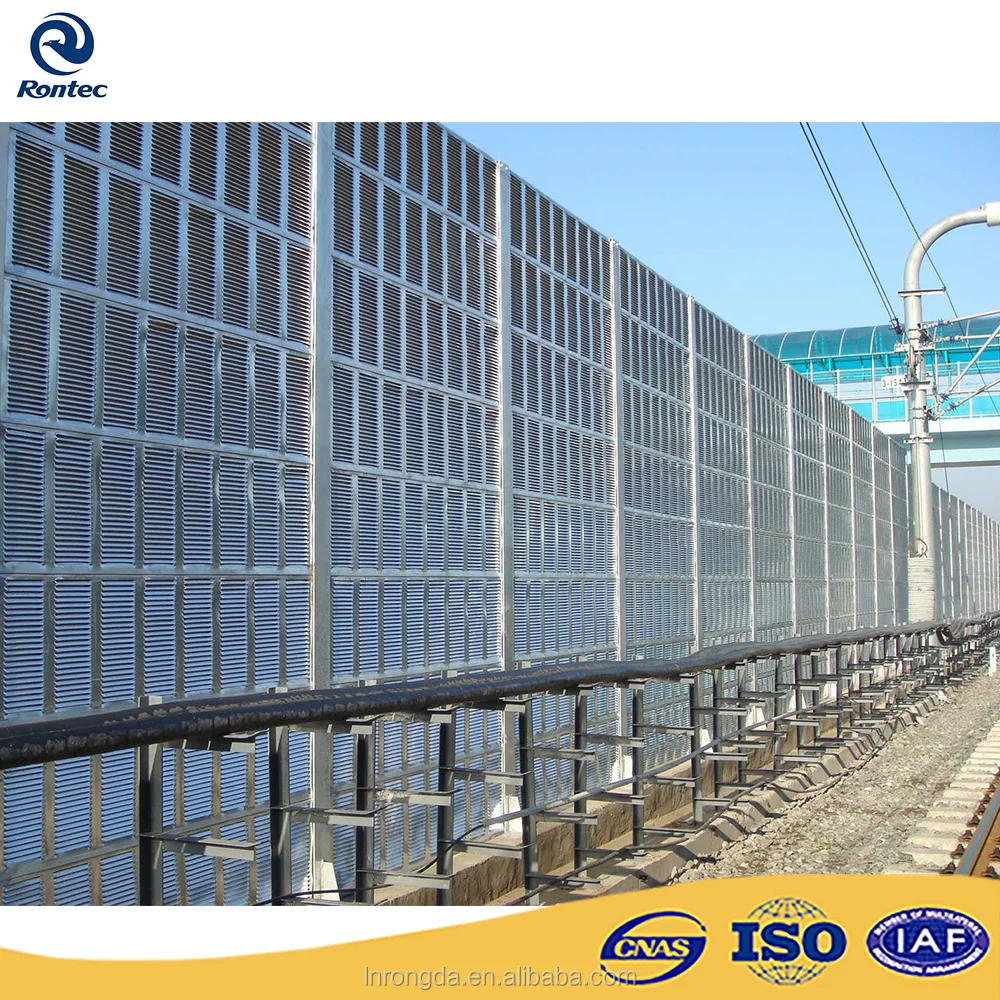 
Factory wholesale highway noise reduction sound barrier system 