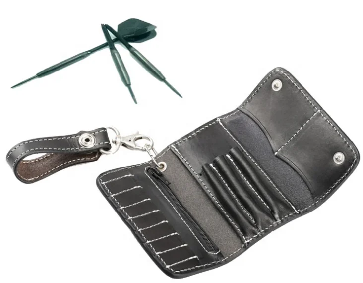 Factory Wholesale Customized PU Leather Dart Box Game Entertainment Dart Case