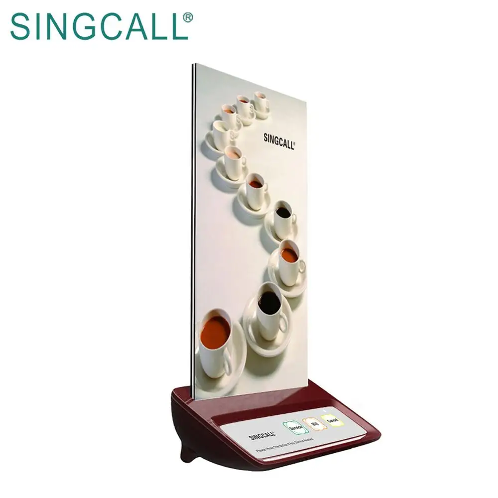  Звонок для официанта SINGCALL звонок ресторана Беспроводная система