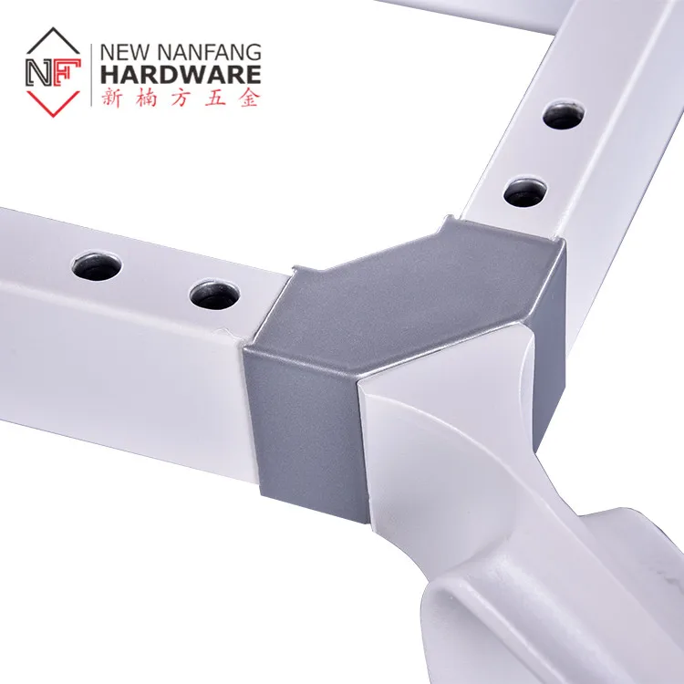 Modern furniture office metal table frame for 2 person face to face workstation office computer desk
