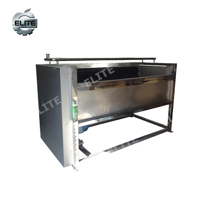 Rotary drum vegetable cleaning machine  / root vegetable washing and peeling production line