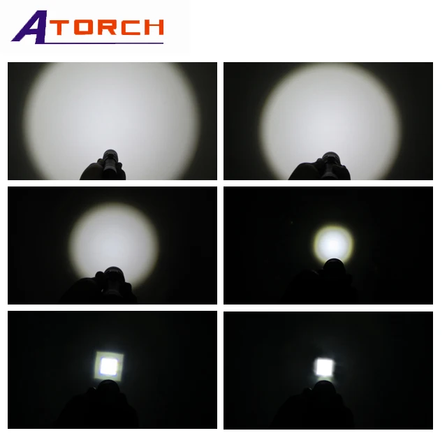 New Product XPL-HI LED Flashlight 1000 Lumen Zoom Focus Rechargeable High Quality Aluminum Torch