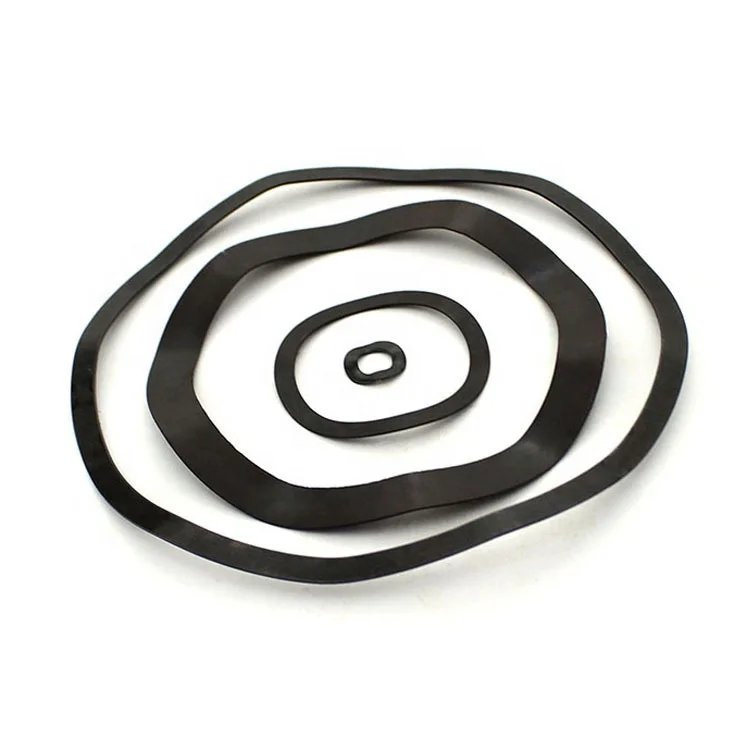 Sandingsheng customized DIN137 spring steel black oxidation wave spring washer