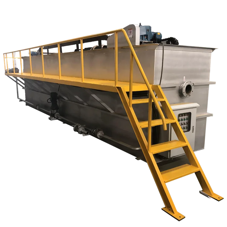 Очистка сточных вод твердая жидкость разделение растворенный воздух флотационные блоки DAF