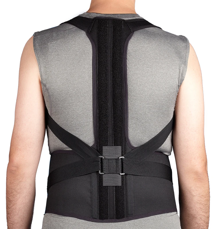 UCHEE OEM And ODM Warm Fabric Supports Back Brace Correcteur De Posture