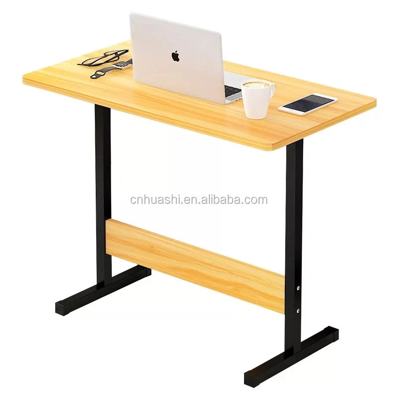 2020 Chinese Style Study Desk Multi-functional Mesa Height Lifting Table With Wheels