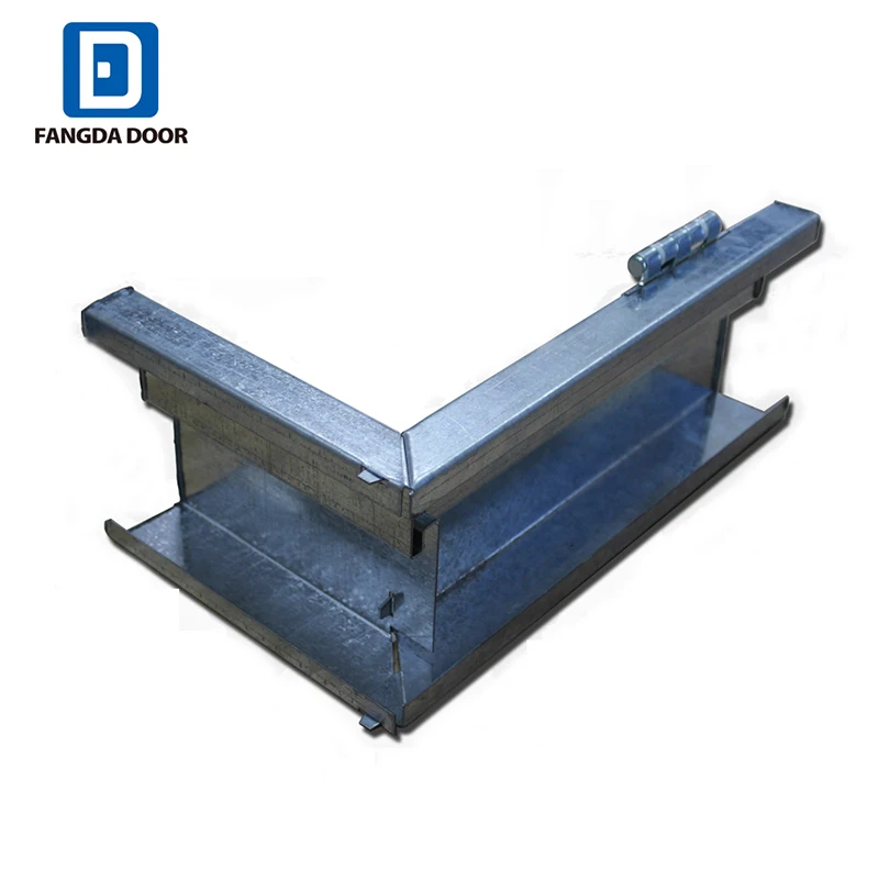 Knock down door frame, galvanized steel door frame