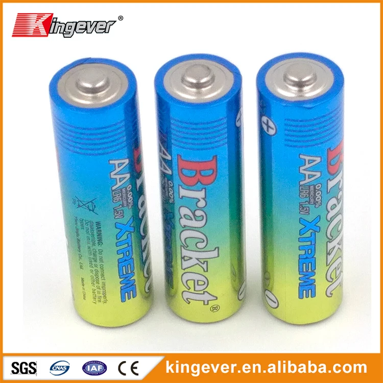 Metal Jacket IEC LR6 AA Alkaline Battery