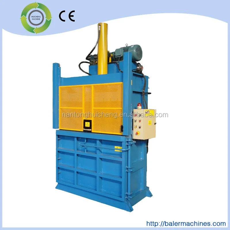 Mini Small baler scrap plastic/waste paper/cardboard compactor baler machinery