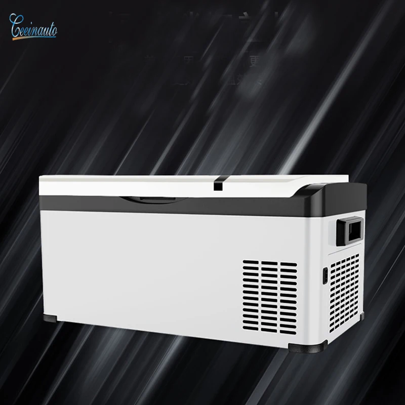 CeeinAuto high efficiency mini freezer 12V DC24V electric car cooler fridge 30L capacity portable car fridge