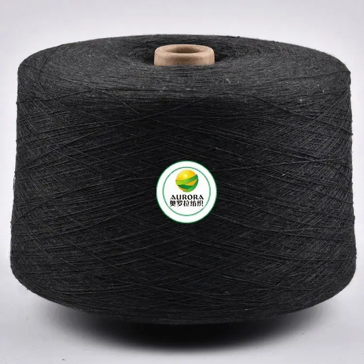 Competitive price 30/1 open end cotton blended regenerated yarn for knitting melange yarn