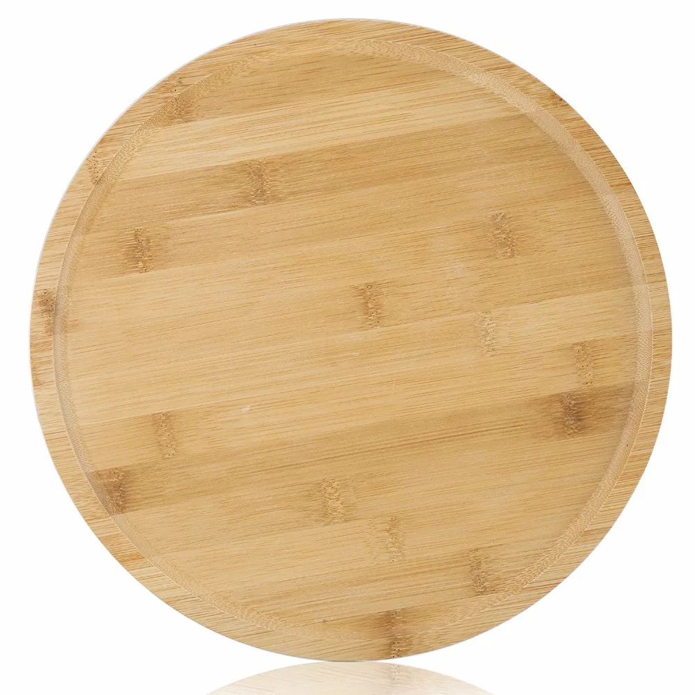 
Bamboo Rotating Cake Stand Natural for Wedding Decoration Birthday Parties Cake Tools Dessert Decorators Eco-friendly CE / EU 