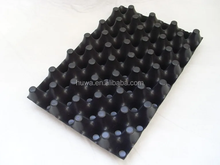 
green roof garden supplier double side plastic composite dimple drain sheet 
