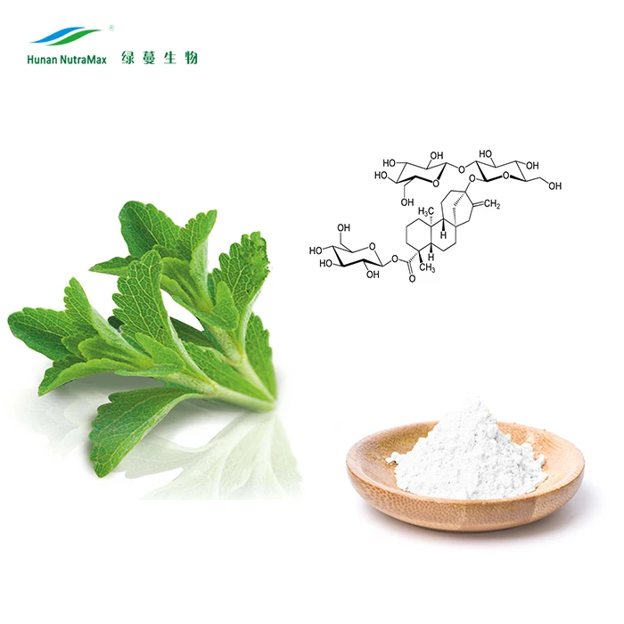 Natural sweeteners Stevia Extract Stevia Extract Powder Reb A 98%