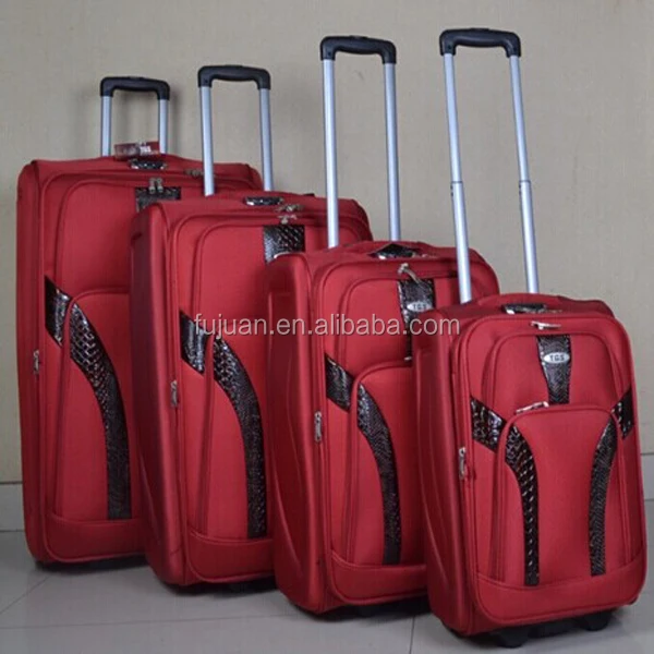 
Stock 4pcs luggage bags cases 2 wheels travel luggage set 